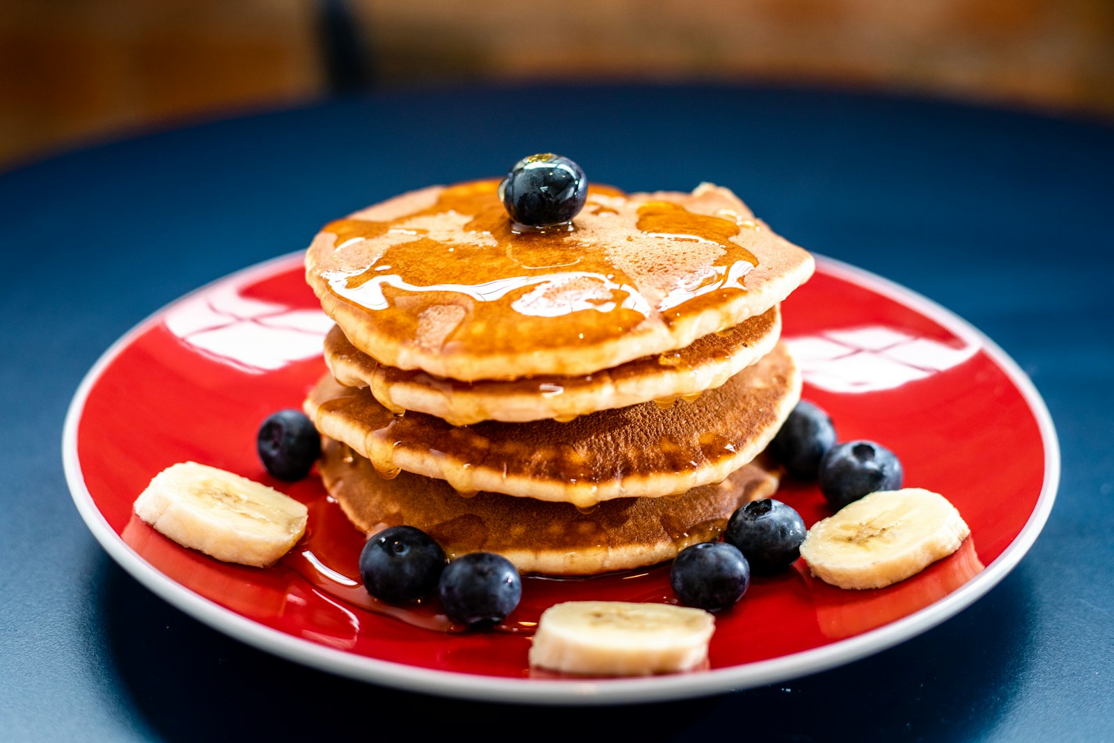 Mini pancake stack