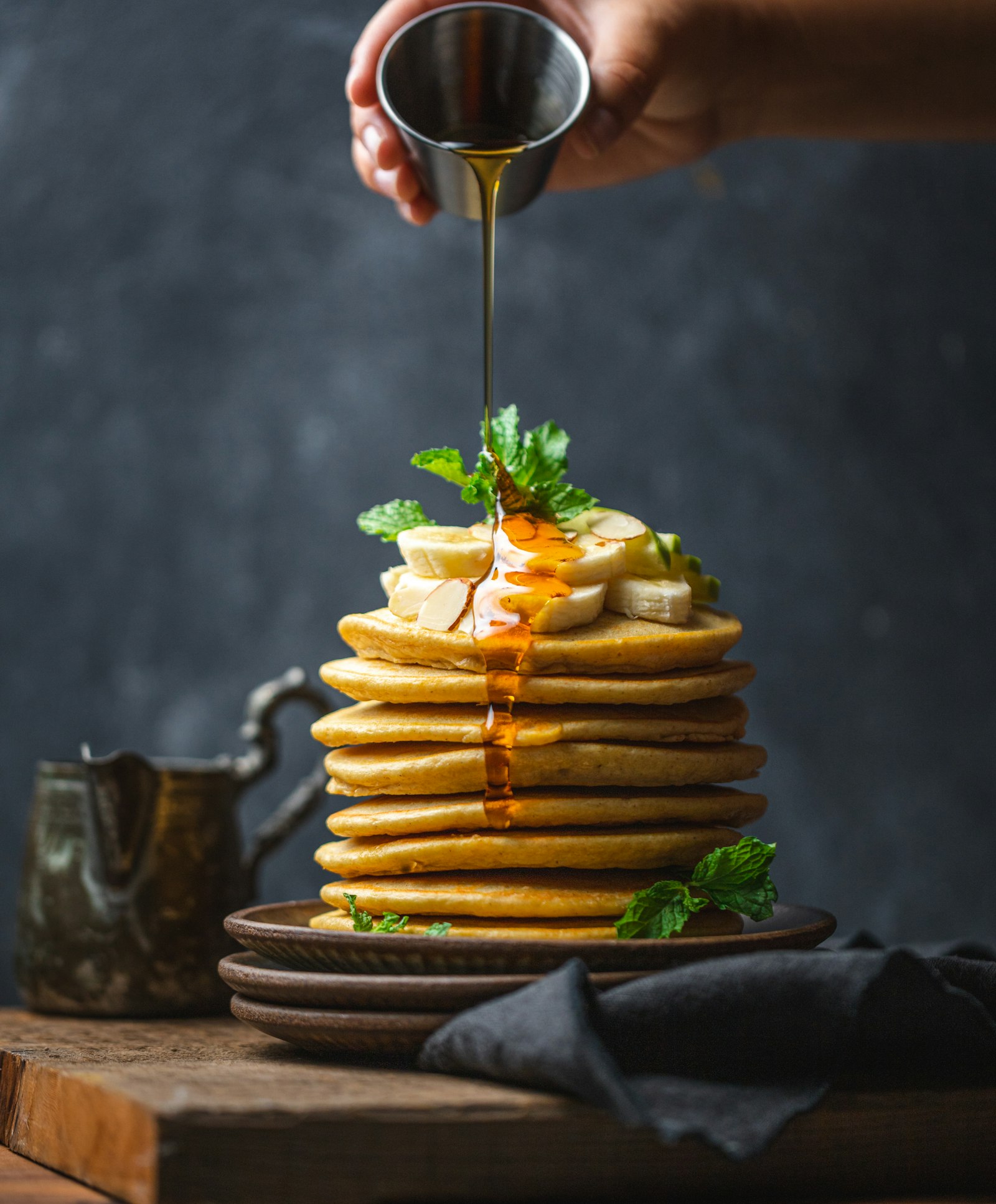 Stack with drizzle